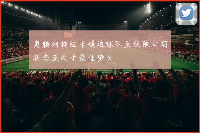 奥赖利称纽卡逼迫球队至极限当前状态正处于最佳势头